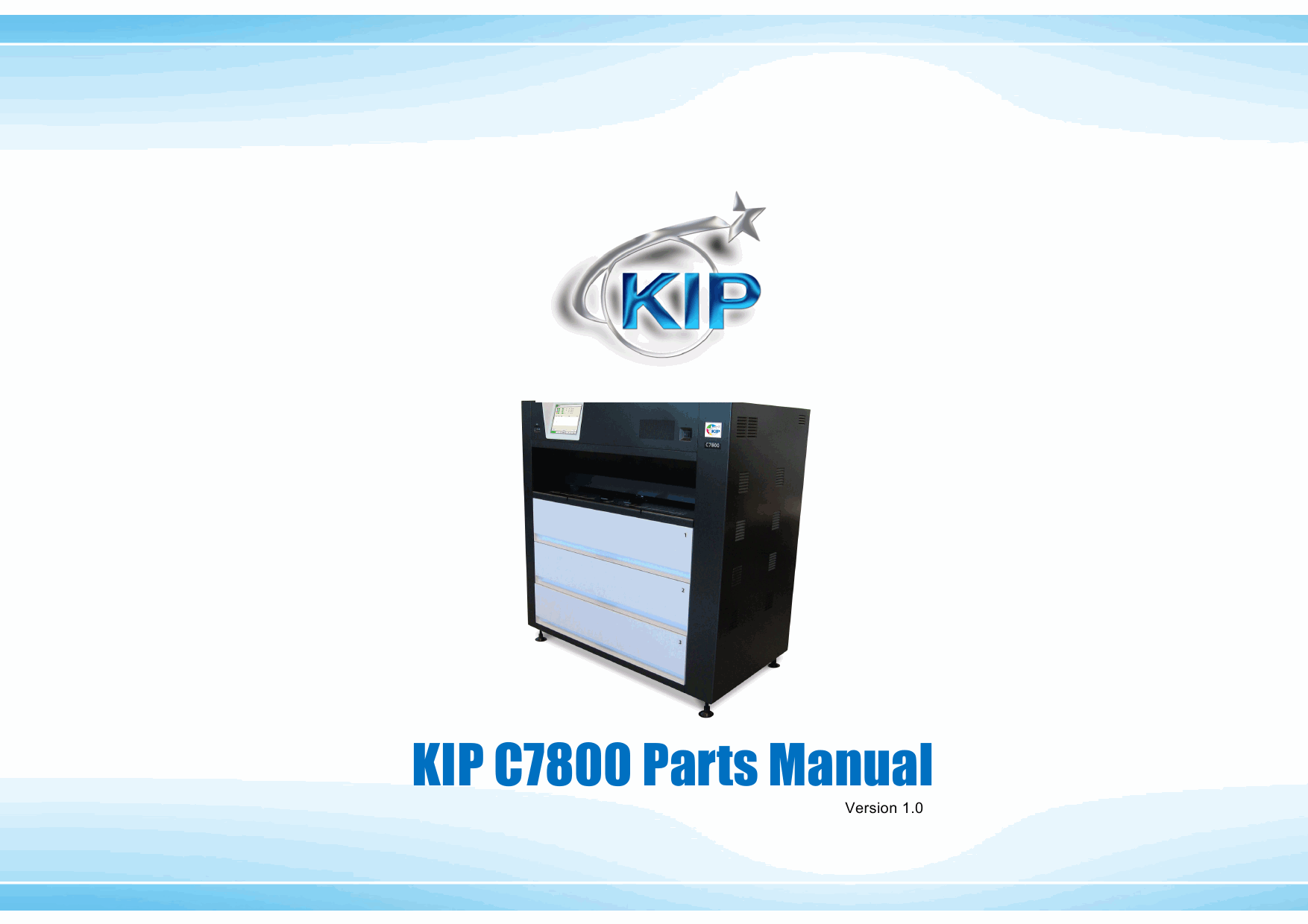 KIP C7800 Parts Manual-1